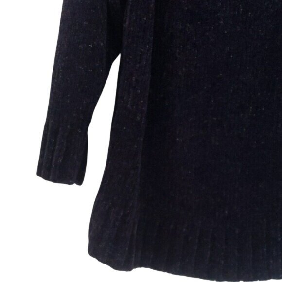 Vintage 90s  Jackson Maxwell Woens Purple Confetti Turtleneck Sweater size M - Picture 3 of 6